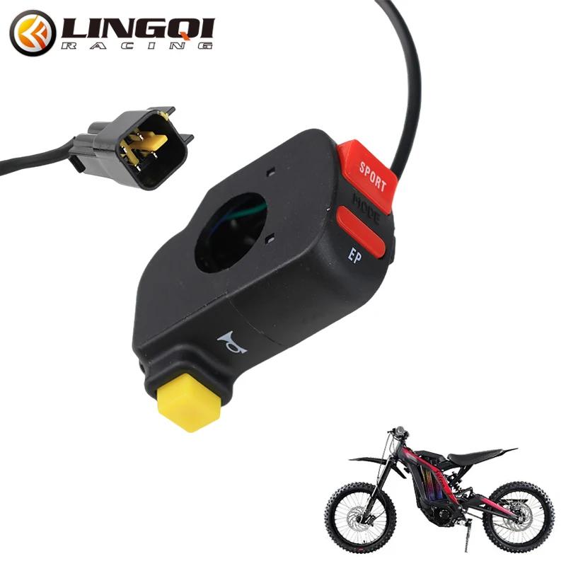 LINGQI RACING Start/Kill Push Switch Handlebar On/Off Switches Horn For Light Bee Electric Off-Road Bike Scooter Motocross чорний
LINGQI RACING Start/Kill Push Switch Handlebar On/Off Switches Horn For Light Bee Electric Off-Road Bike Scooter Motocross чорний