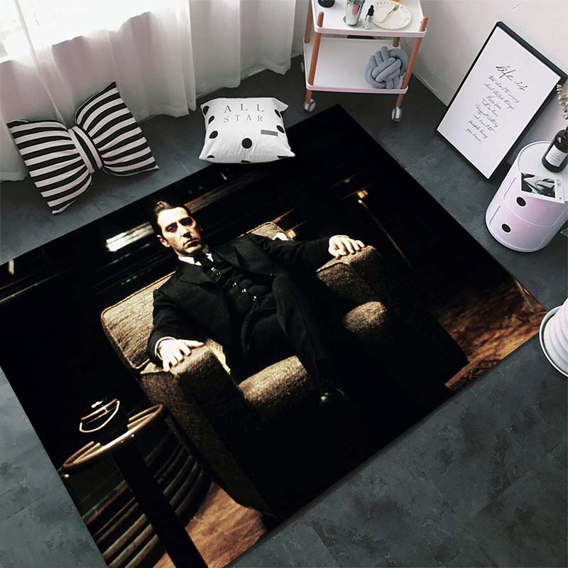 Classic The Godfather Mafia Retro Carpet Rugs for Living Rooms Bedroom Home Decor Non -slip Floor Mats Kitchen Mat Luxury Gifts 40x60cm
Classic The Godfather Mafia Retro Carpet Rugs for Living Rooms Bedroom Home Decor Non -slip Floor Mats Kitchen Mat Luxury Gifts 40x60cm