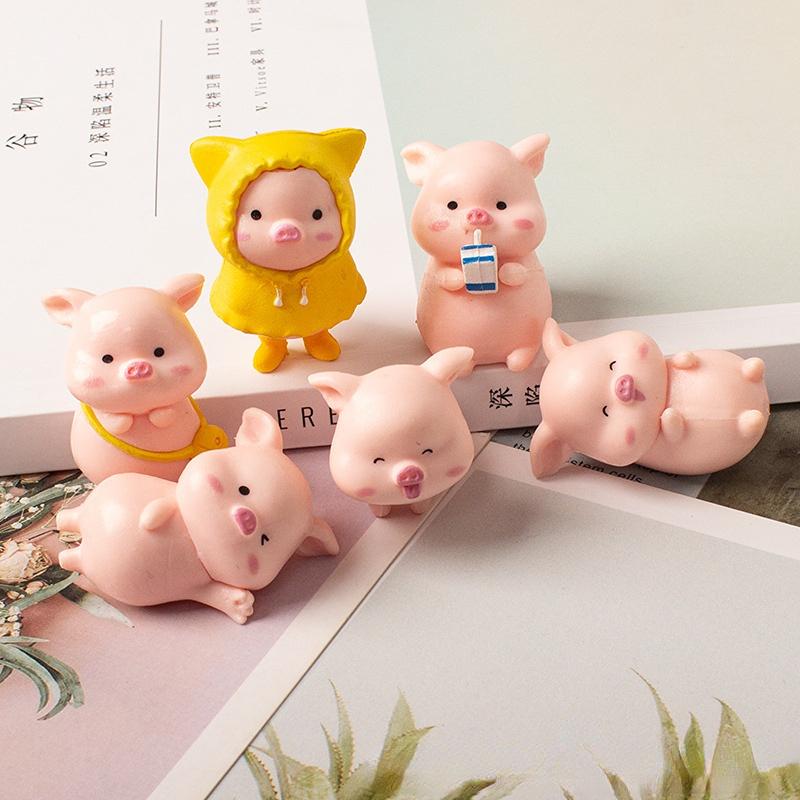 Милая мультяшная розовая свинья, миниатюрная фигурка, орнамент, смоляная свинья, коллекционная игрушка, сказочный сад, мини-миниатюры
Милая мультяшная розовая свинья, миниатюрная фигурка, орнамент, смоляная свинья, коллекционная игрушка, сказочный сад, мини-миниатюры