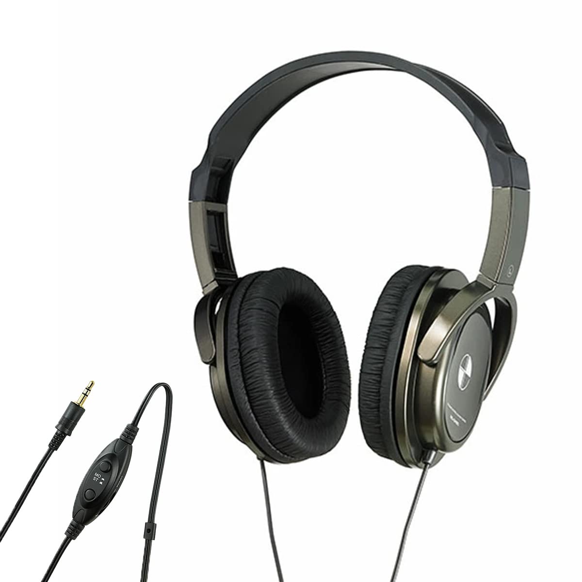 Asahi Denki ELPA Closed-Back Headphones, 2m+3m, RD-OH50
Asahi Denki ELPA Closed-Back Headphones, 2m+3m, RD-OH50