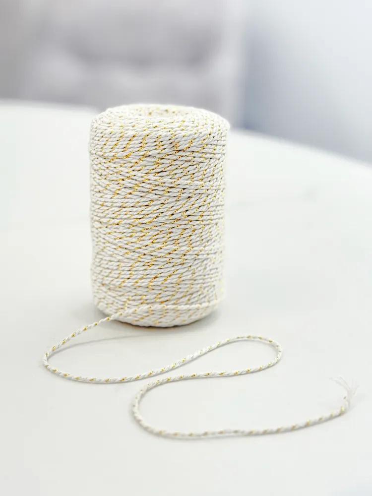 2mm 100m Christmas DIY Two-tone Cotton Ribbon For Birthday Gift Boxes And Tags
2mm 100m Christmas DIY Two-tone Cotton Ribbon For Birthday Gift Boxes And Tags