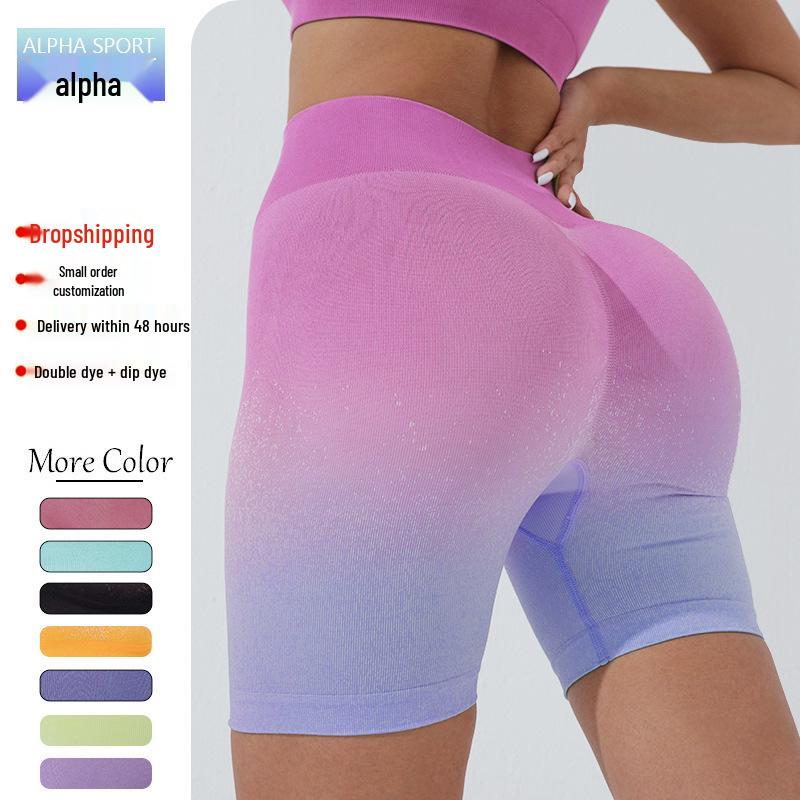 Alpha Seamless High Waist Yoga Shorts - Tummy Control, Peach Leggings for Fitness Medium
Alpha Seamless High Waist Yoga Shorts - Tummy Control, Peach Leggings for Fitness Medium