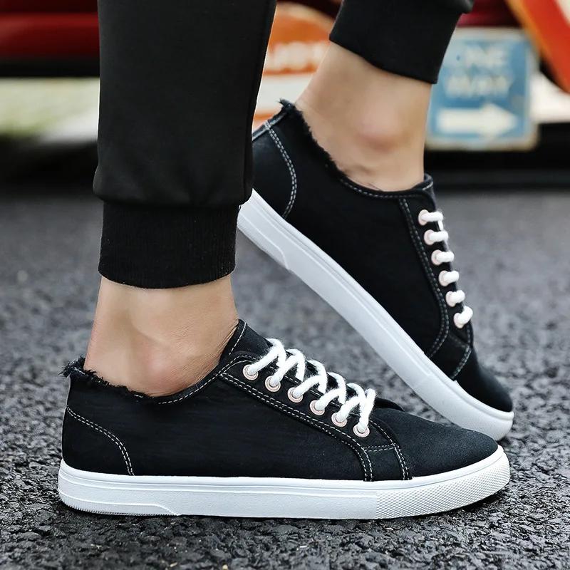 XIHAHA New Fashion Canvas Sneakers for Men Low Top Trainers Mens Vulcanized Shoe Anti-odor Men s Sports Shoes 39 чорний
XIHAHA New Fashion Canvas Sneakers for Men Low Top Trainers Mens Vulcanized Shoe Anti-odor Men s Sports Shoes 39 чорний