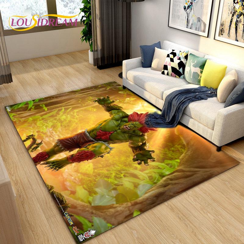 Retro Game Street Fighter Gamer Area Rug,Carpet Rug for Living Room Bedroom Sofa Doormat Decoration, Kid Play Non-slip Floor Mat 40x60cm
Retro Game Street Fighter Gamer Area Rug,Carpet Rug for Living Room Bedroom Sofa Doormat Decoration, Kid Play Non-slip Floor Mat 40x60cm