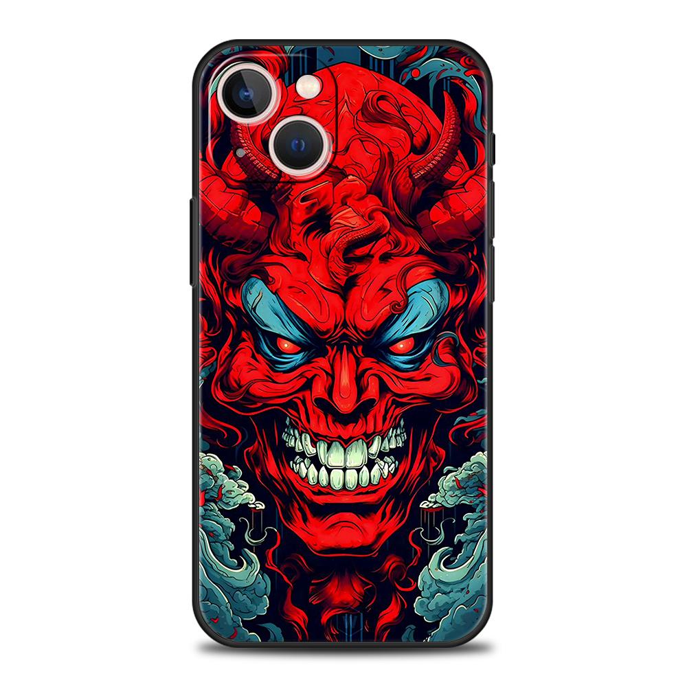 Japan Samurai Oni Mask Phone Case Cover for iPhone 16 15 14 13 12 Pro Max 11 Pro Max 7 8 Plus XS XR Shockproof Soft TPU Shell iPhone 14Pro Max
Japan Samurai Oni Mask Phone Case Cover for iPhone 16 15 14 13 12 Pro Max 11 Pro Max 7 8 Plus XS XR Shockproof Soft TPU Shell iPhone 14Pro Max