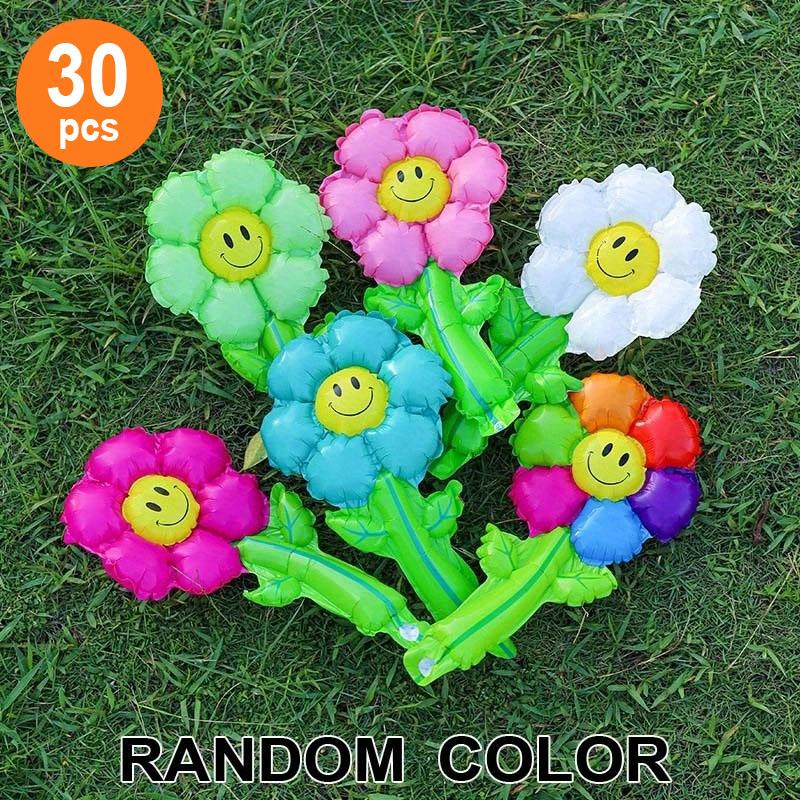 30 handheld daisy balloons, 14.17 inches high, self sealing aluminum foil balloons, suitable for birthday decoration, etc flower&14.17inch
30 handheld daisy balloons, 14.17 inches high, self sealing aluminum foil balloons, suitable for birthday decoration, etc flower&14.17inch