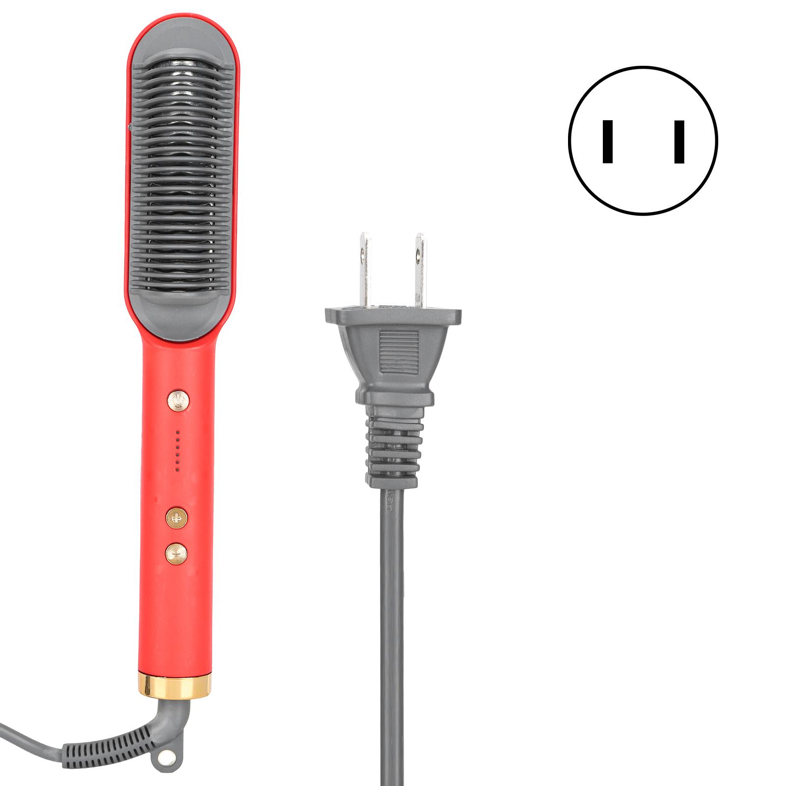 Hair Straightener AntiScald Fast Heating Hair Straightening Brush Comb for Home Professional Salon
Hair Straightener AntiScald Fast Heating Hair Straightening Brush Comb for Home Professional Salon