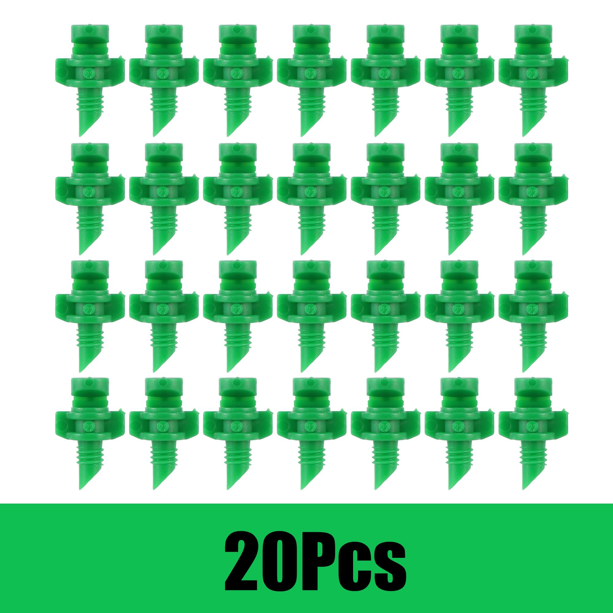 90-360 Degree Micro Refraction Nozzle Sprinkler Head Garden Irrigation Mist Sprayer Watering System Atomizing Nozzle 20/50/100Pc
90-360 Degree Micro Refraction Nozzle Sprinkler Head Garden Irrigation Mist Sprayer Watering System Atomizing Nozzle 20/50/100Pc