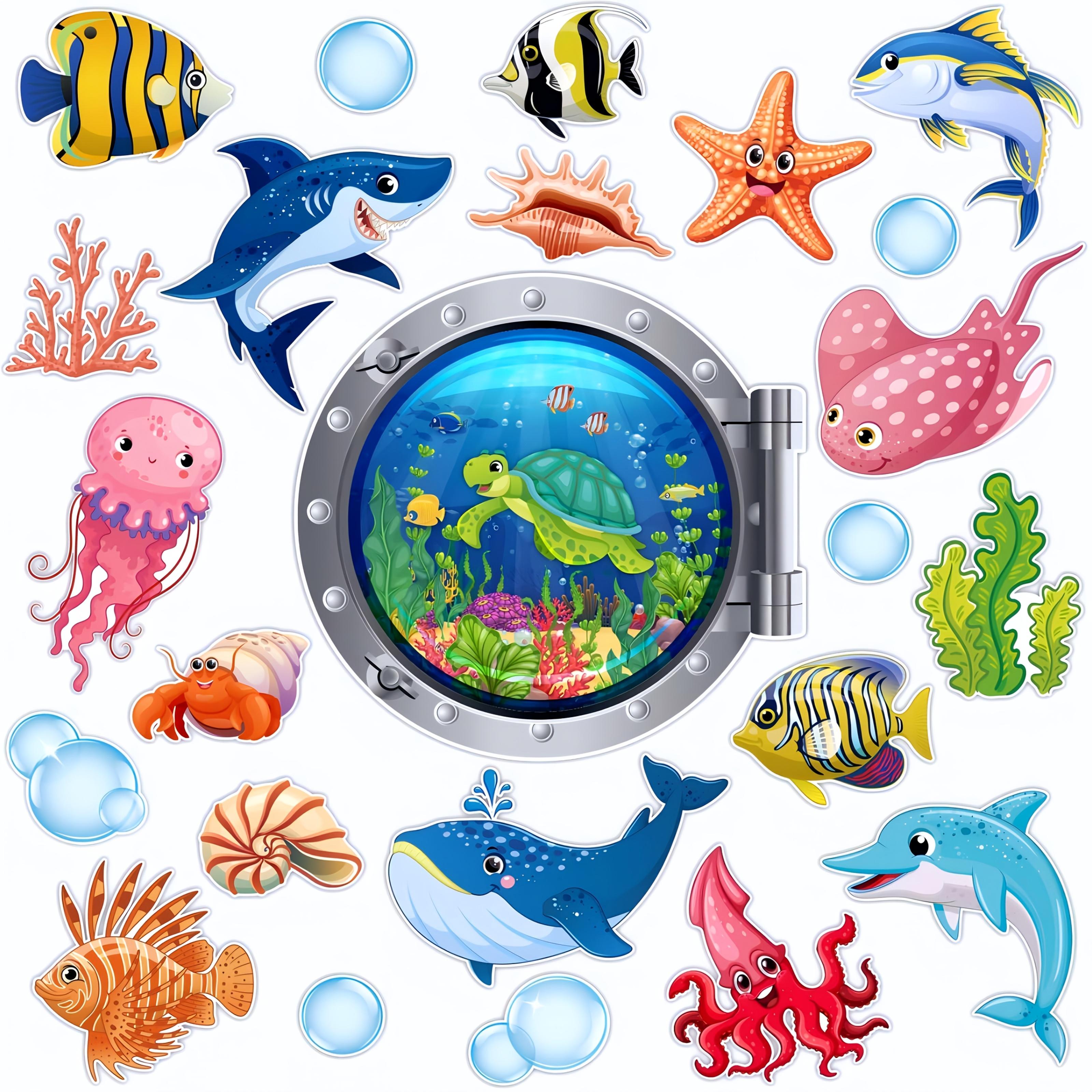24 Marine Animal Magnetic Door Stickers, Cruise Ship Refrigerator Car Decoration Magnets, Waterproof and Wear-resistant
24 Marine Animal Magnetic Door Stickers, Cruise Ship Refrigerator Car Decoration Magnets, Waterproof and Wear-resistant