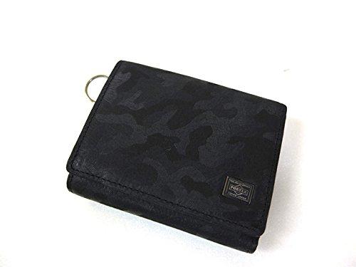 Кошелек Porter Yoshida Bag WONDER из кожи с камуфляжным тиснением, черный, тройного сложения 342-06038
Кошелек Porter Yoshida Bag WONDER из кожи с камуфляжным тиснением, черный, тройного сложения 342-06038