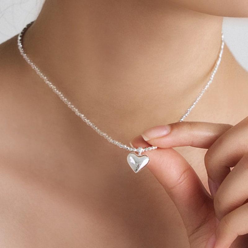 TOU WAV206 Glitter Heart Necklace NONE
TOU WAV206 Glitter Heart Necklace NONE