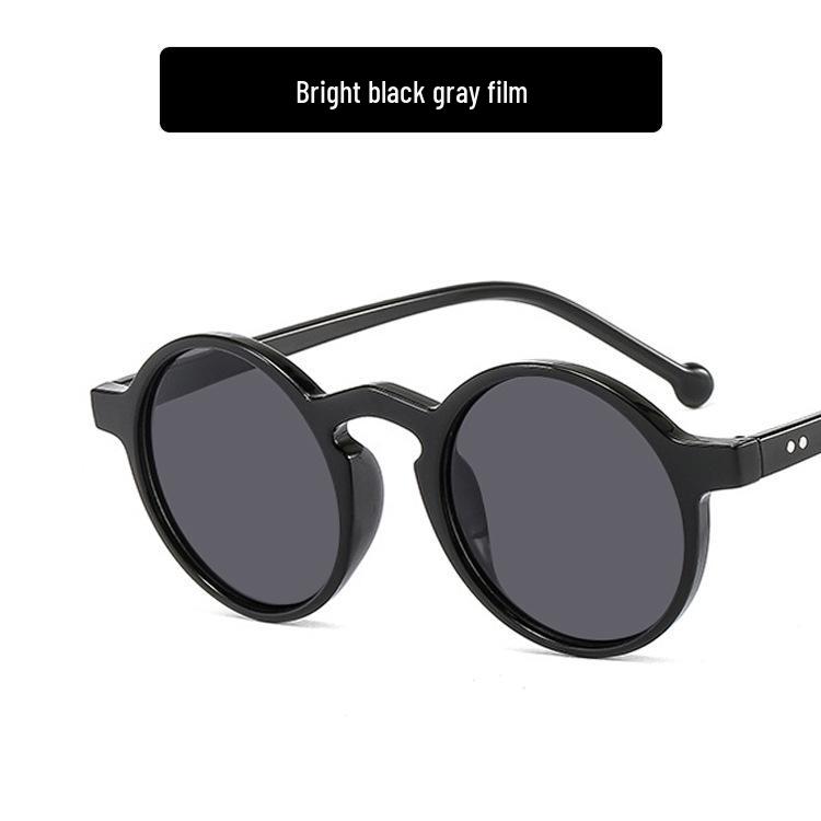 2021 Retro Round Rice Nail Sunglasses - Korean Style for Trendy Men s Selfies Metal Hinge
2021 Retro Round Rice Nail Sunglasses - Korean Style for Trendy Men s Selfies Metal Hinge
