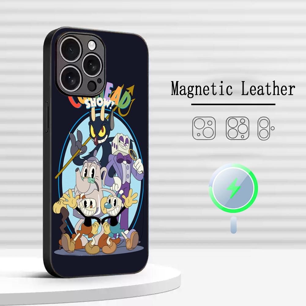 Cute cup-Head classic cartoon pattern Phone Case For iPhone 17 16 15 14 13 12 Plus Pro Max High-end Luxury Magsafe Sheepskin iPhone 14 Plus
Cute cup-Head classic cartoon pattern Phone Case For iPhone 17 16 15 14 13 12 Plus Pro Max High-end Luxury Magsafe Sheepskin iPhone 14 Plus