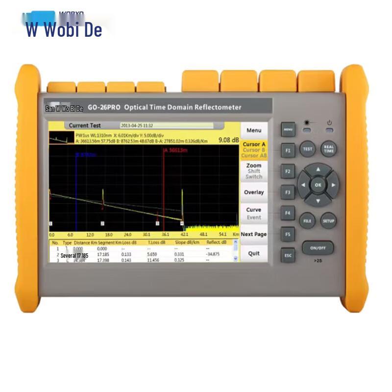 Wobit GO Series OTDR Optical Time Domain Reflectometer
Wobit GO Series OTDR Optical Time Domain Reflectometer