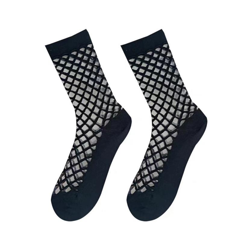 Women s Summer Thin New Solid Color Mesh Hollow Breathable Tube Hole Socks 1 pair чорний
Women s Summer Thin New Solid Color Mesh Hollow Breathable Tube Hole Socks 1 pair чорний