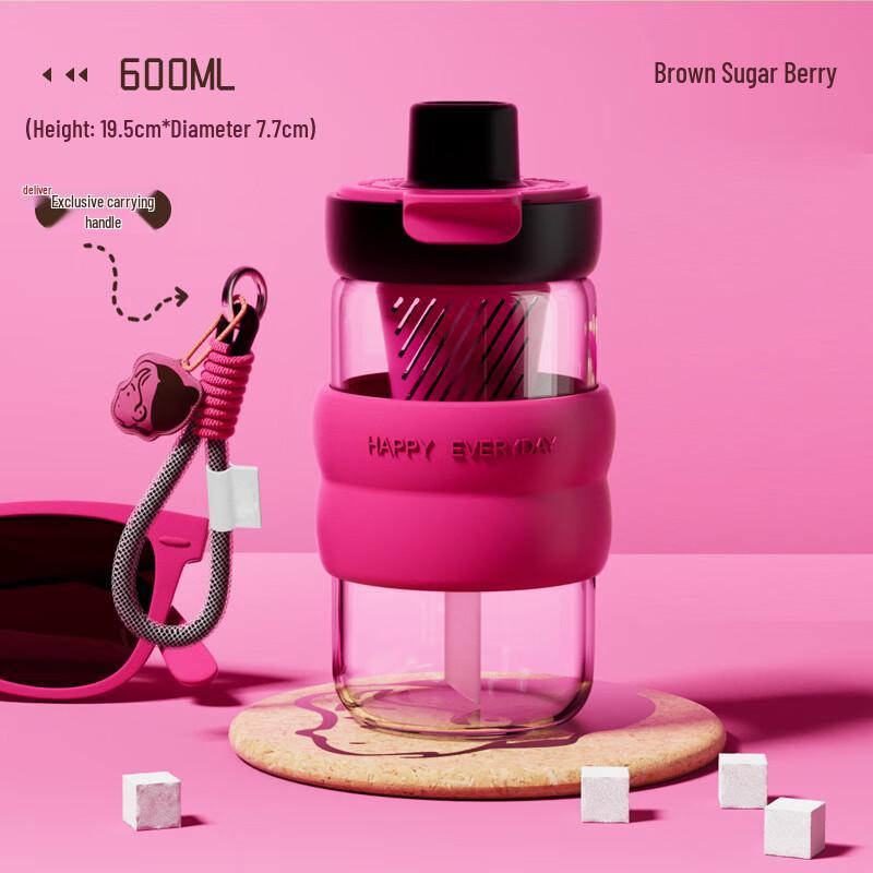 SX Straw Double-Drink Glass Cup
SX Straw Double-Drink Glass Cup