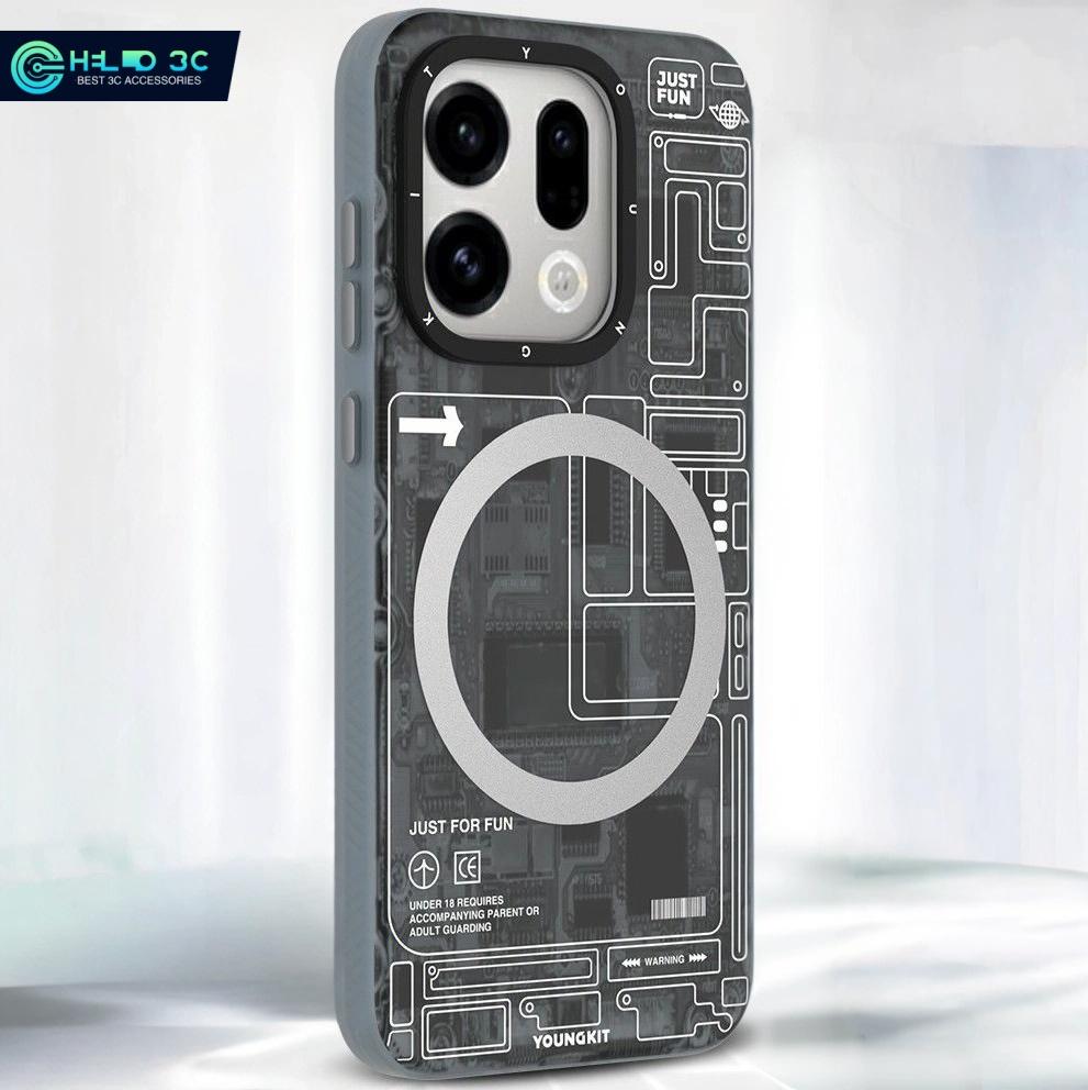 Магнітний чохол Youngkit Circuit Texture для OPPO Find X8/9 протиударний для чохла Find X9 Pro стійкий до падінь чохол OPPO oppox9
Магнітний чохол Youngkit Circuit Texture для OPPO Find X8/9 протиударний для чохла Find X9 Pro стійкий до падінь чохол OPPO oppox9