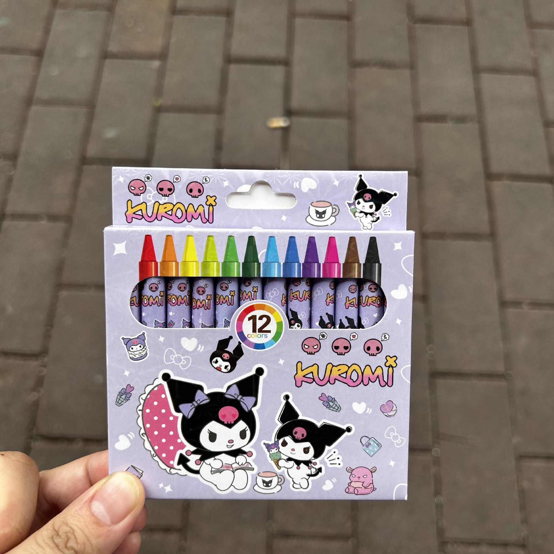 12-цветные мелки Sanrio для детей - Идеально подходят для детского сада, рисования и каракулей с персонажем Стич
12-цветные мелки Sanrio для детей - Идеально подходят для детского сада, рисования и каракулей с персонажем Стич