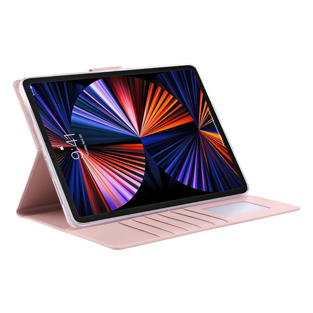 HANMAN Mill Series for iPad Pro 12.9 (2022)/(2021)/(2020)/(2018) PU Leather+TPU Tablet Case Magnetic Clasp Stand Wallet Cover Rose Gold
HANMAN Mill Series for iPad Pro 12.9 (2022)/(2021)/(2020)/(2018) PU Leather+TPU Tablet Case Magnetic Clasp Stand Wallet Cover Rose Gold