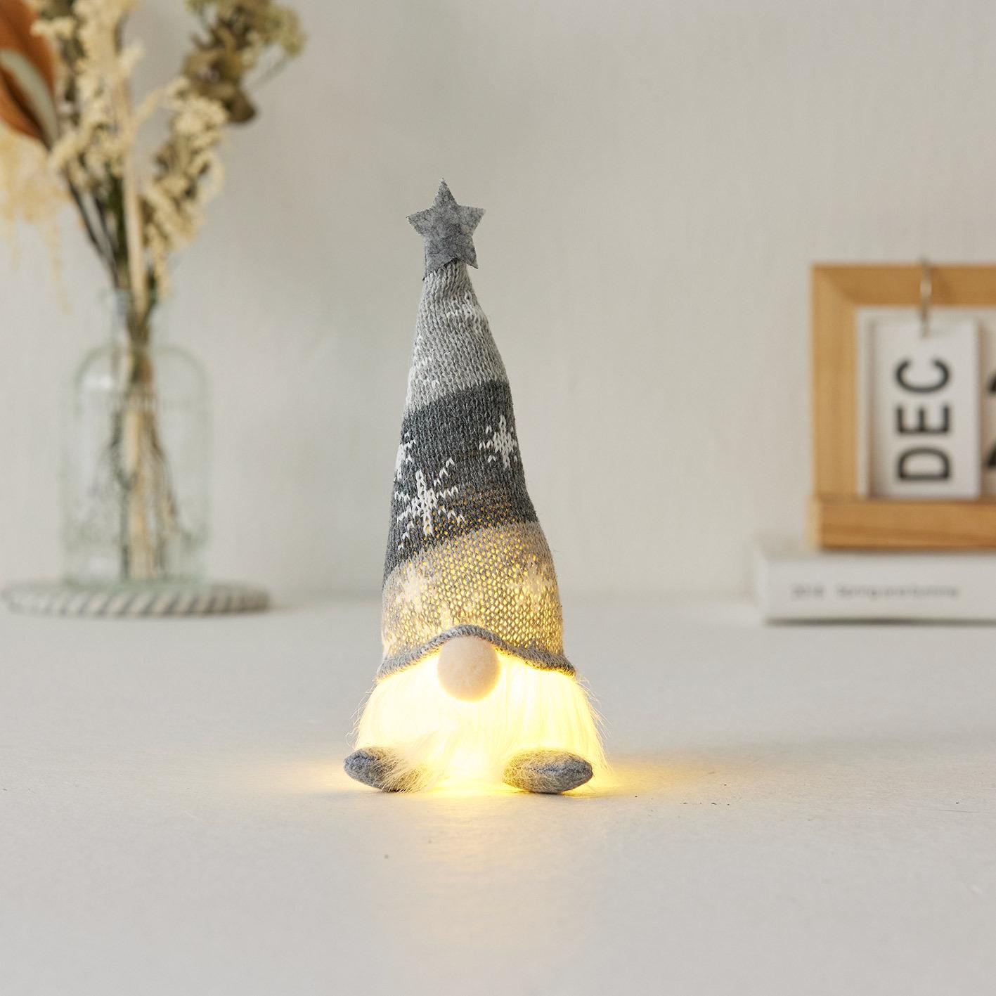 Christmas Light-Up Faceless Gnome Doll with Rudolph Hat
Christmas Light-Up Faceless Gnome Doll with Rudolph Hat