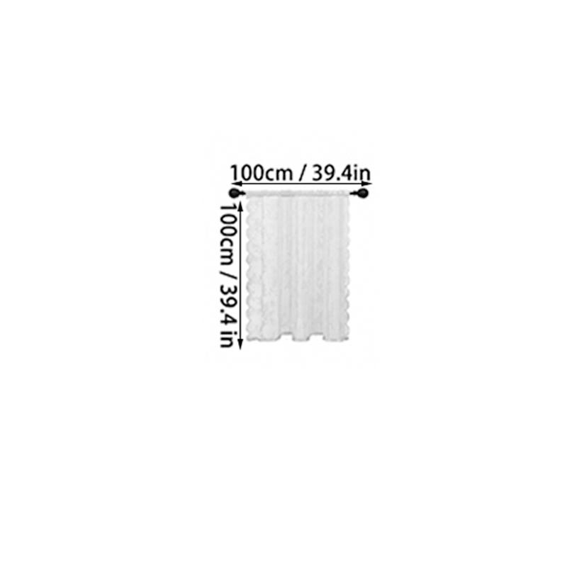 1PC Gauze Curtain Easy to install Wave Lace Home Decoration Semi-Shading Exquisite 100x100/140/200cm 150x180cm 100x100cm
1PC Gauze Curtain Easy to install Wave Lace Home Decoration Semi-Shading Exquisite 100x100/140/200cm 150x180cm 100x100cm