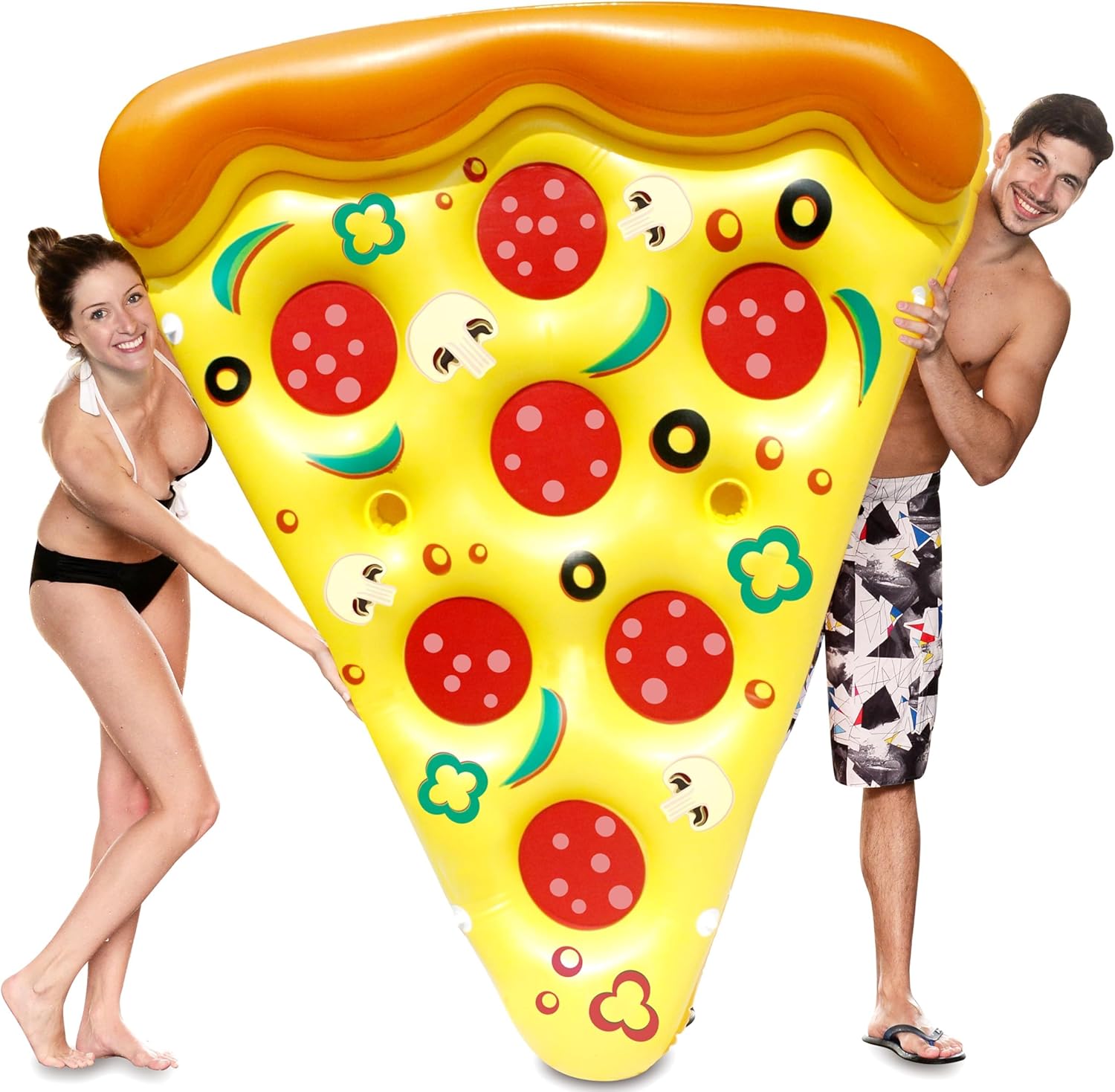 JOYFY Giant Inflatable Pizza Slice Pool Float Fun Pool Floaties Swim Party Toy Summer Pool Raft for Adutls Kids Summer Toys
JOYFY Giant Inflatable Pizza Slice Pool Float Fun Pool Floaties Swim Party Toy Summer Pool Raft for Adutls Kids Summer Toys