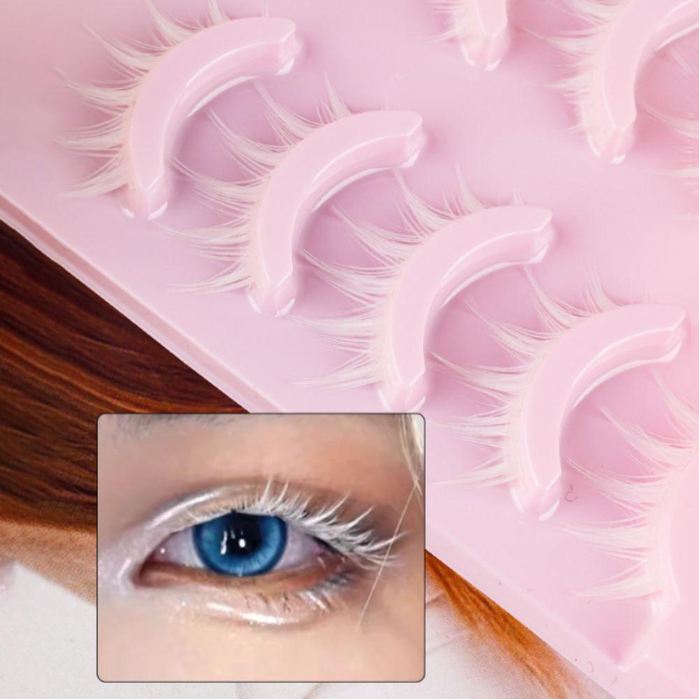 10Clusters Makeup White Whole Cluster Eyelashes Curled Fake Eyelashes Grafting Lashes 10Clusters StyleB
10Clusters Makeup White Whole Cluster Eyelashes Curled Fake Eyelashes Grafting Lashes 10Clusters StyleB