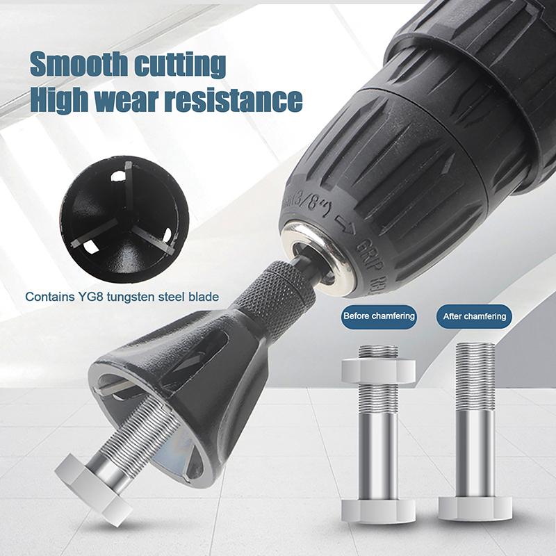 1Pcs Burr Removal Tool For Metal Deburring Chamfer Tool Drill Bit Remove Burr Tools Metal Thread Burr Remover
1Pcs Burr Removal Tool For Metal Deburring Chamfer Tool Drill Bit Remove Burr Tools Metal Thread Burr Remover