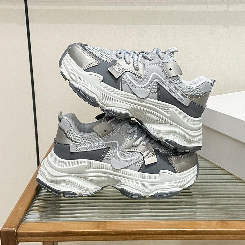 ins Korean version of the new dad shoes for women 2025 spring student sports running shoes casual shoes platform height increase ZL7522 35
ins Korean version of the new dad shoes for women 2025 spring student sports running shoes casual shoes platform height increase ZL7522 35