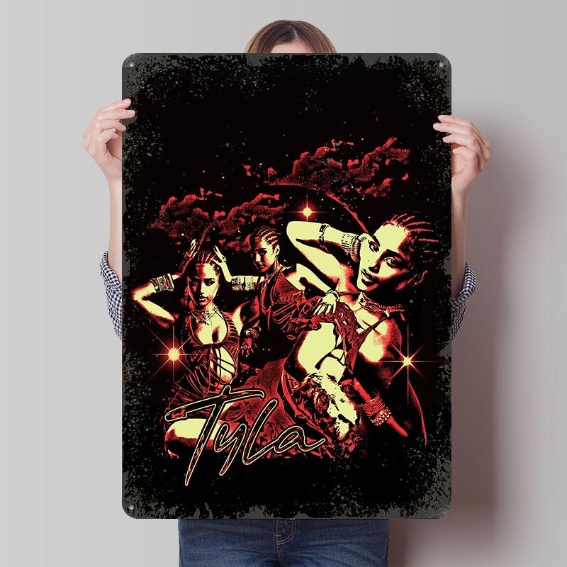 Tyla Music Metal Poster Customized Wall Art Retro Vintage Tinplate Signs for Gaming Room Decoration Cozy Luxury Home Decor Items 7.9x11.8In(20x30cm)
Tyla Music Metal Poster Customized Wall Art Retro Vintage Tinplate Signs for Gaming Room Decoration Cozy Luxury Home Decor Items 7.9x11.8In(20x30cm)