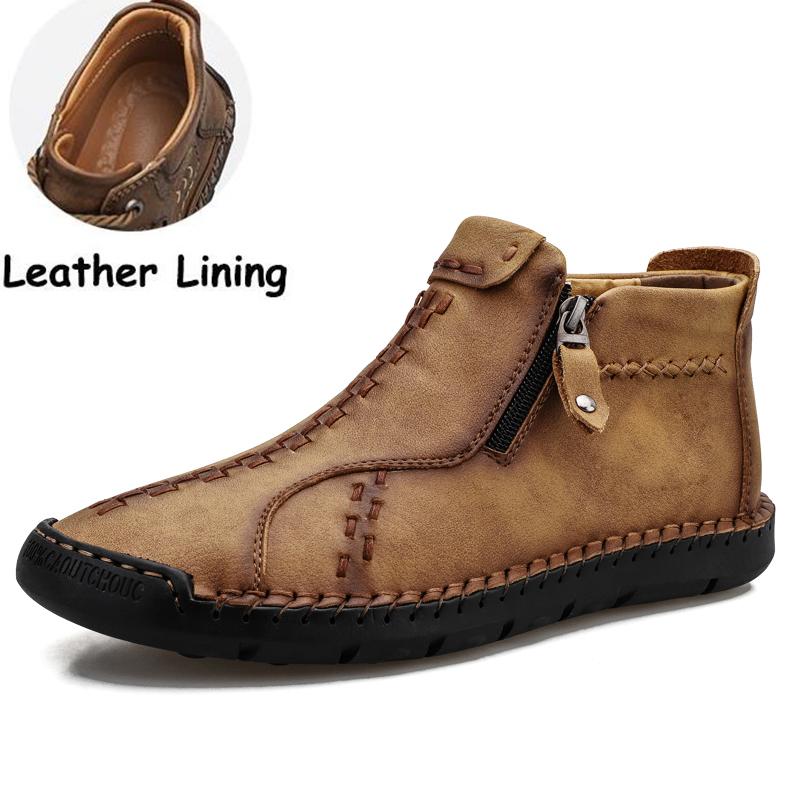 Мужские ботинки большого размера из натуральной кожи ручной работы, удобные ботильоны для мужчин, повседневная обувь, осенне-зимняя мужская обувь 43 коричневый
Мужские ботинки большого размера из натуральной кожи ручной работы, удобные ботильоны для мужчин, повседневная обувь, осенне-зимняя мужская обувь 43 коричневый