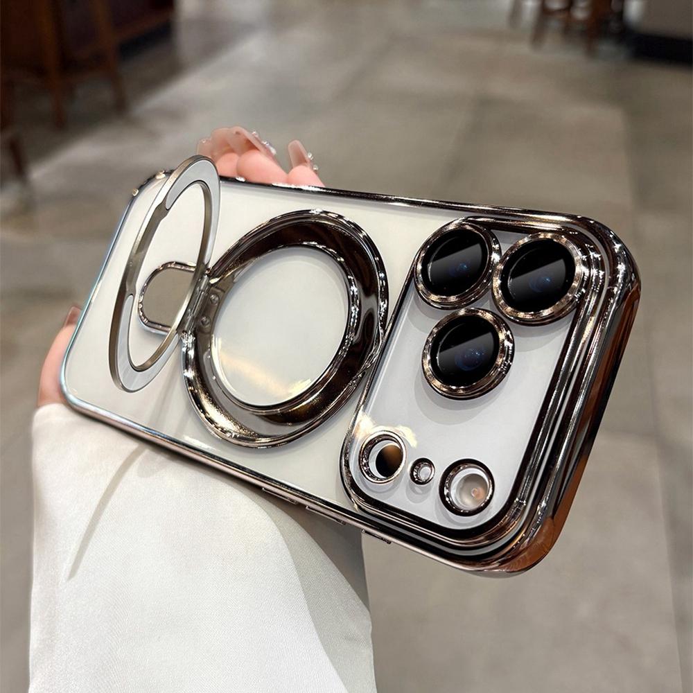 Transparent Plating Case For iPhone 17 11 12 13 16 Pro Max 14 15 Plus 17 Air For Magsafe Magnetic Ring Stand Phone Cover iPhone 11 Pro
Transparent Plating Case For iPhone 17 11 12 13 16 Pro Max 14 15 Plus 17 Air For Magsafe Magnetic Ring Stand Phone Cover iPhone 11 Pro