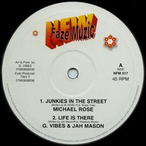 10-дюймовая пластинка МАЙКЛ РОУЗ; G VIBES, JAH MASON / - Наркоманы на улице; Life Is Ther NFM017 Faze Music 2006 Великобритания Регги, Ска и Даб
10-дюймовая пластинка МАЙКЛ РОУЗ; G VIBES, JAH MASON / - Наркоманы на улице; Life Is Ther NFM017 Faze Music 2006 Великобритания Регги, Ска и Даб