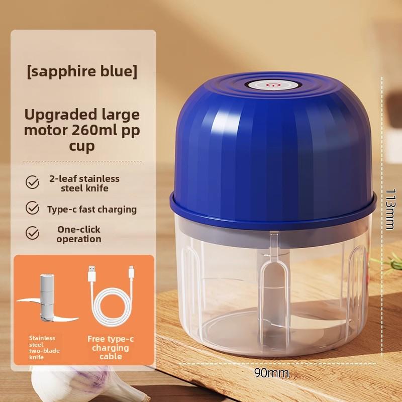 Mini electric garlic masher, kitchen meat grinder, Type-C rechargeable baby food processor, wireless garlic masher, magical tool royal blue
Mini electric garlic masher, kitchen meat grinder, Type-C rechargeable baby food processor, wireless garlic masher, magical tool royal blue