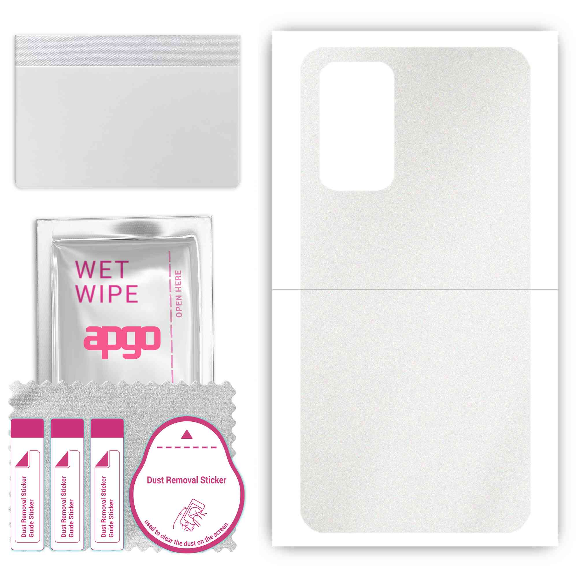 apgo Protective Skin Sticker for the back compatible with Xiaomi Poco M4 Pro 5G, Wrap Film, Foil, Vinyl - Pattern Matte Transparent
apgo Protective Skin Sticker for the back compatible with Xiaomi Poco M4 Pro 5G, Wrap Film, Foil, Vinyl - Pattern Matte Transparent