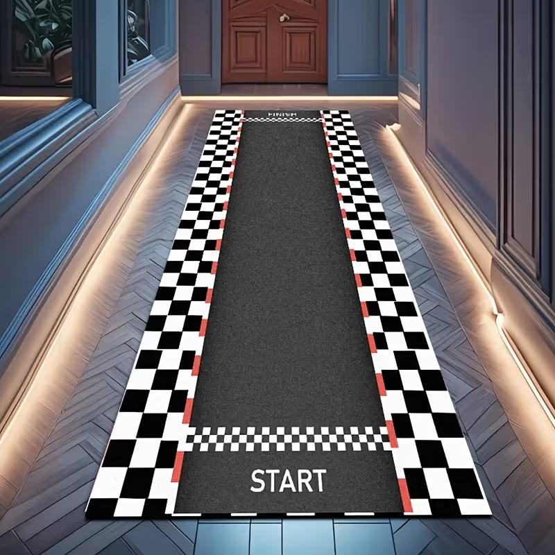 Race Track Pattern Long Runner Rug Non Slip Hallway Entryway Carpet Soft Wear Resistant Kids Playroom Decor Mat 40X120CM
Race Track Pattern Long Runner Rug Non Slip Hallway Entryway Carpet Soft Wear Resistant Kids Playroom Decor Mat 40X120CM