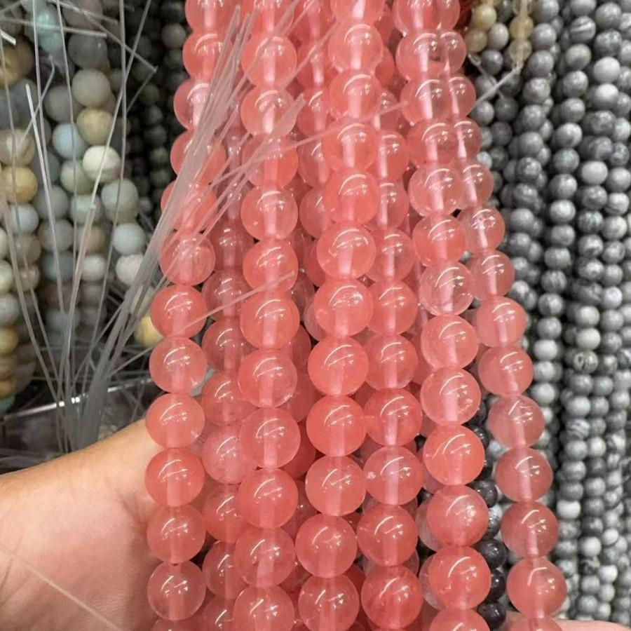 Watermelon & Strawberry Crystal Loose Beads for DIY Jewelry – Round, Semi-finished 6mm, approx. 60 beads
Watermelon & Strawberry Crystal Loose Beads for DIY Jewelry – Round, Semi-finished 6mm, approx. 60 beads