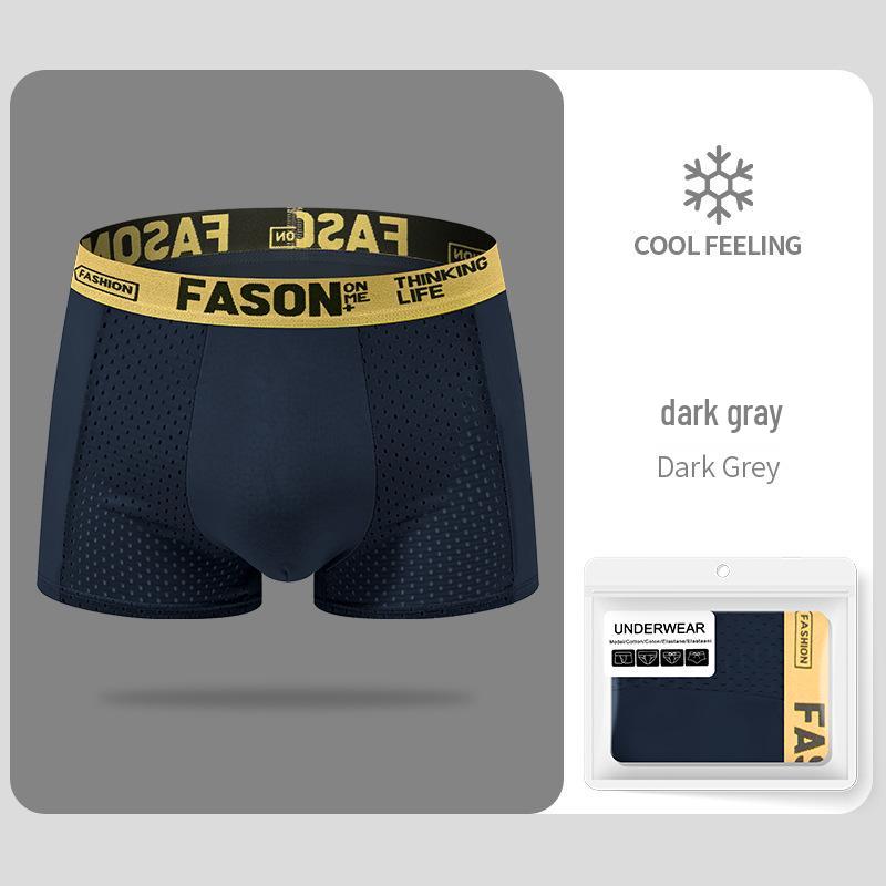 Men s Breathable Ice Silk Mesh Boxer Briefs 4XL (Recommended 160-180 lbs)
Men s Breathable Ice Silk Mesh Boxer Briefs 4XL (Recommended 160-180 lbs)