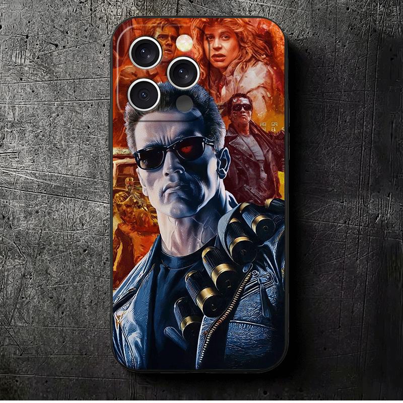 Terminator Arnold Schwarzenegger Soft Phone Case for iPhone 16 16E 17 Air 15 Pro Max 14 Plus 13 Mini 11 12 7 Black Cover Back Sh iPhone 16 Pro Max
Terminator Arnold Schwarzenegger Soft Phone Case for iPhone 16 16E 17 Air 15 Pro Max 14 Plus 13 Mini 11 12 7 Black Cover Back Sh iPhone 16 Pro Max