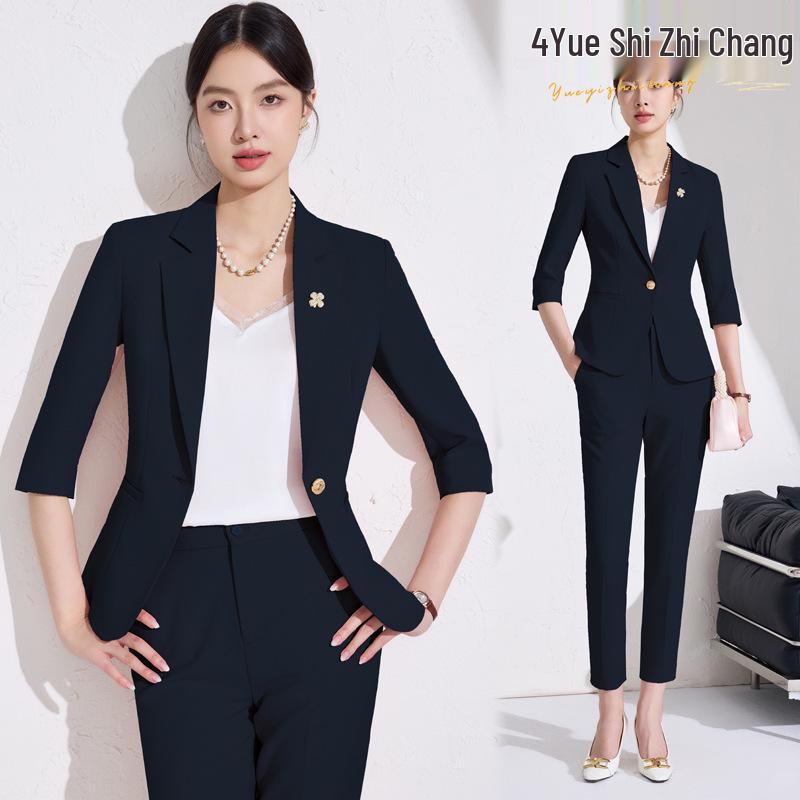 Women s 3/4 Sleeve Waist-Cinching Blazer - Spring Formal Workwear for Hotel Managers S
Women s 3/4 Sleeve Waist-Cinching Blazer - Spring Formal Workwear for Hotel Managers S