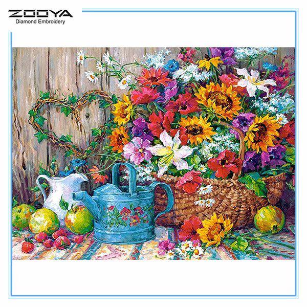 ZOOYA DIY 5D квадратные стразы цветы и ваза Алмазная вышивка картина вышивка крестиком домашний декор
ZOOYA DIY 5D квадратные стразы цветы и ваза Алмазная вышивка картина вышивка крестиком домашний декор