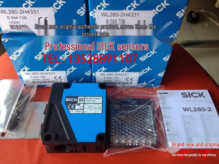 SICK WL280 Photoelectric Switch Series: WL280-2H4331, WL280-2R4331, WL280-S230 - Original and New German Engineering WL280-2H4331
SICK WL280 Photoelectric Switch Series: WL280-2H4331, WL280-2R4331, WL280-S230 - Original and New German Engineering WL280-2H4331