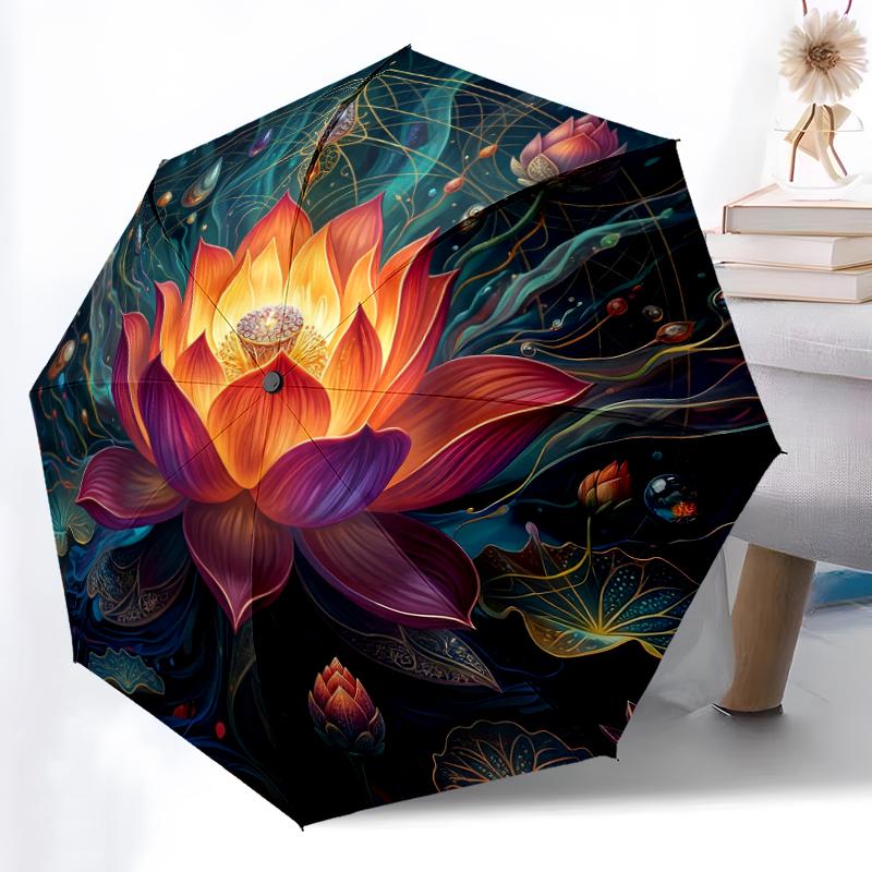 1pc Sturdy 8-Bone Auto Umbrella, Elegant Crimson Tulip Umbrella, Digital Printed, Foldable Umbrella for On-the-Go Outdoor Use
1pc Sturdy 8-Bone Auto Umbrella, Elegant Crimson Tulip Umbrella, Digital Printed, Foldable Umbrella for On-the-Go Outdoor Use