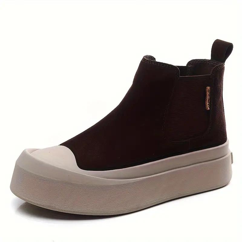 Модные женские ботинки GKTINOO ручной работы из натуральной кожи с круглым носком, в стиле ретро на толстой подошве, ботильоны, челси на плоской платформе, 2025 9
Модные женские ботинки GKTINOO ручной работы из натуральной кожи с круглым носком, в стиле ретро на толстой подошве, ботильоны, челси на плоской платформе, 2025 9