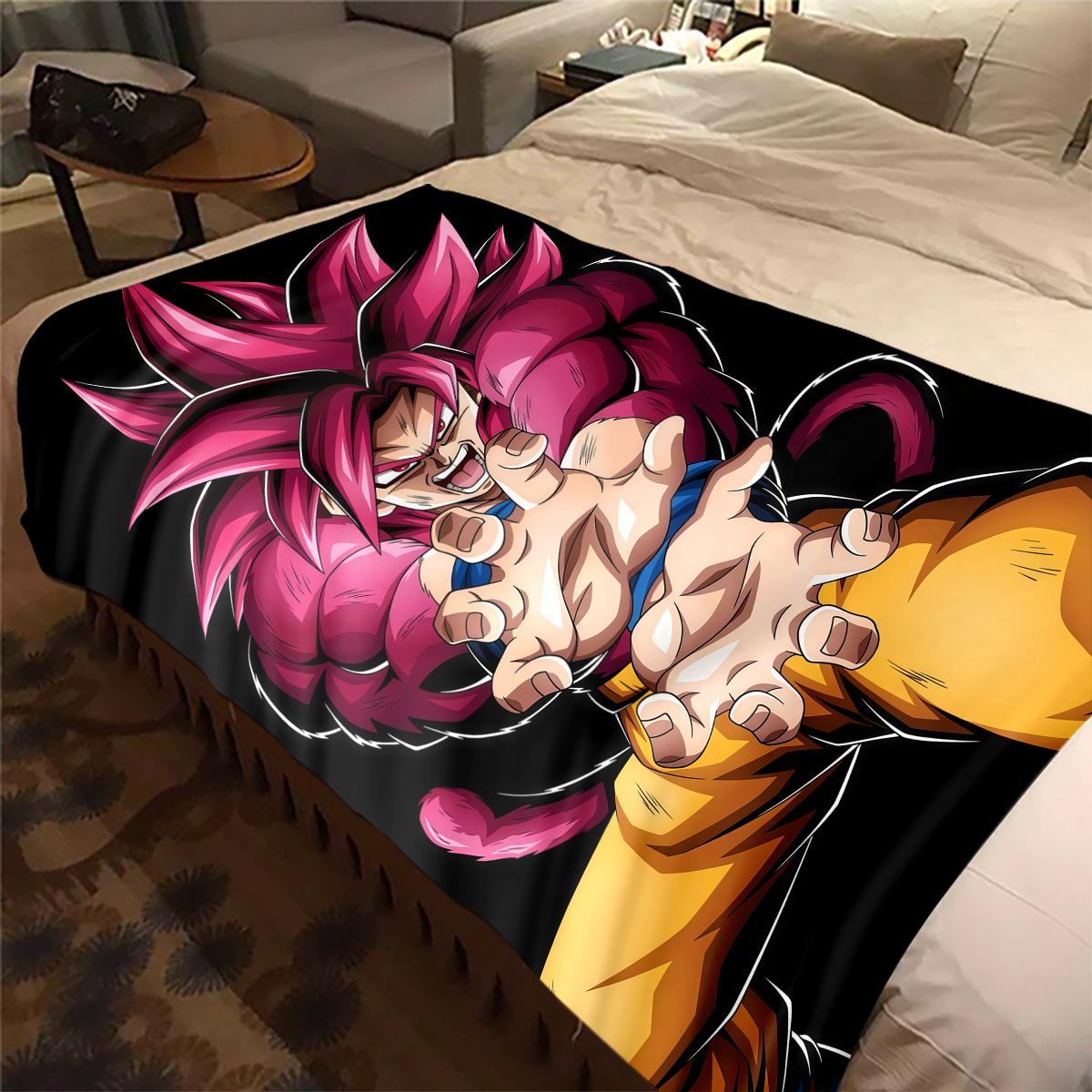 1 шт. Плед із фланелі з принтом Son Goku, Високоякісний, Для всіх сезонів, Декор для дому, Тепло та затишок, Ідеальний для різдвяних подарунків 80cm x 120cm
1 шт. Плед із фланелі з принтом Son Goku, Високоякісний, Для всіх сезонів, Декор для дому, Тепло та затишок, Ідеальний для різдвяних подарунків 80cm x 120cm
