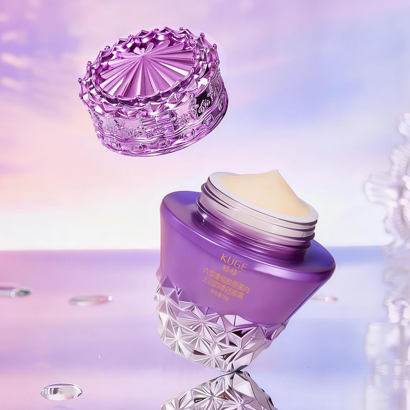 Cool Grid Type 6 Collagen Restoring Cream: Anti-Wrinkle, Firming, Fine Line Reduction, Hydrating, Moisturizing Essence.
Cool Grid Type 6 Collagen Restoring Cream: Anti-Wrinkle, Firming, Fine Line Reduction, Hydrating, Moisturizing Essence.