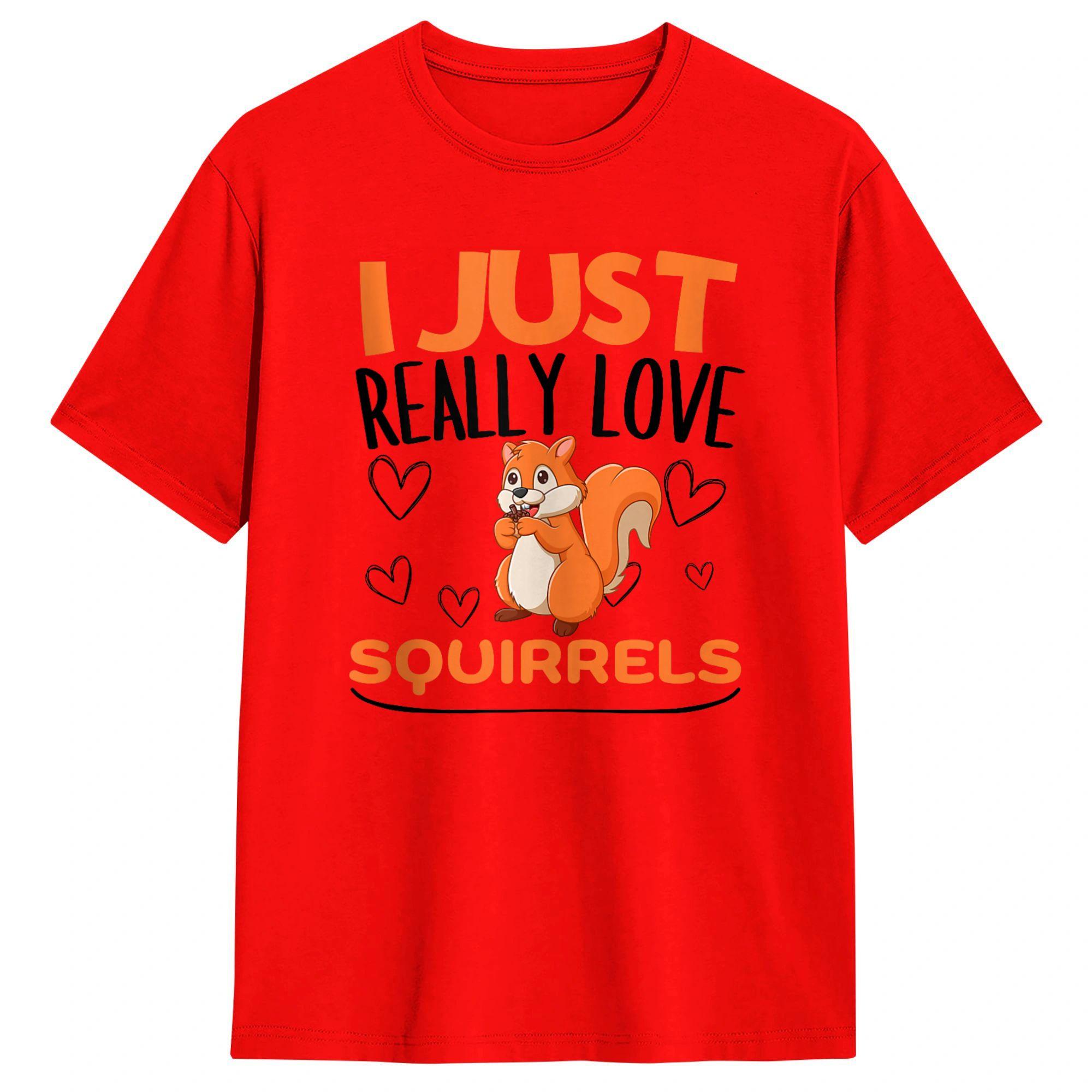 Streetwear T Shirt Squirrel I Just Really Love Squirrels Cotton T Shirts Fashion Tee Shirt Unisex Summer Casual Short Sleeve Tops S
Streetwear T Shirt Squirrel I Just Really Love Squirrels Cotton T Shirts Fashion Tee Shirt Unisex Summer Casual Short Sleeve Tops S