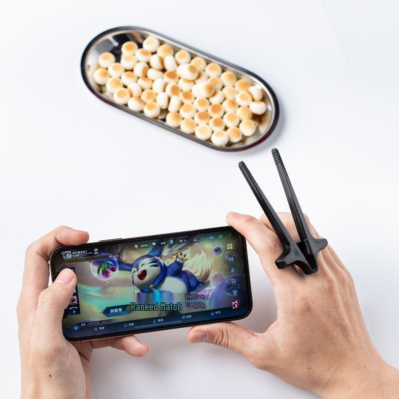 Eat Clean Snack Ring: No-Mess Finger Chopsticks for Gaming, Office & Parties
Eat Clean Snack Ring: No-Mess Finger Chopsticks for Gaming, Office & Parties