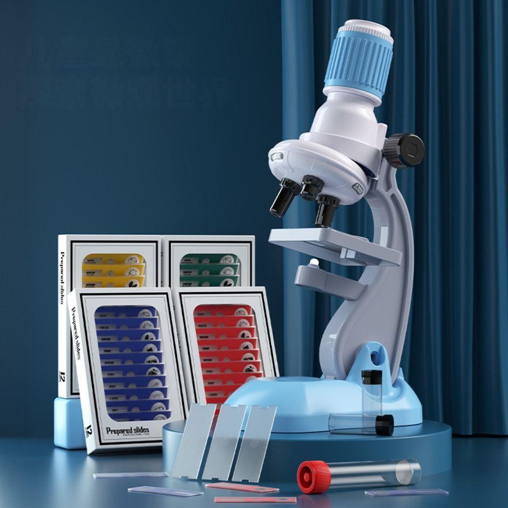 Adjustable Children Microscope Kit 200x 600x 1200x Child Biological Microscope Toy Gift 12Pcs Experimental Specimens
Adjustable Children Microscope Kit 200x 600x 1200x Child Biological Microscope Toy Gift 12Pcs Experimental Specimens