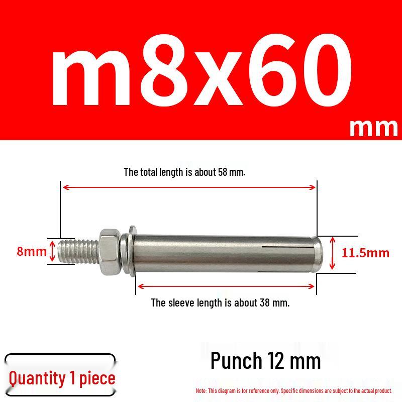 304 Stainless Steel Pipe Clamp with Expansion Screw and Weld Nut Bracket
304 Stainless Steel Pipe Clamp with Expansion Screw and Weld Nut Bracket